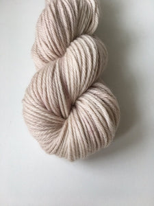 Aran Hand Dyed Australian Merino Hullabaloo Aran Knitting Yarn Beach Stone Curlew